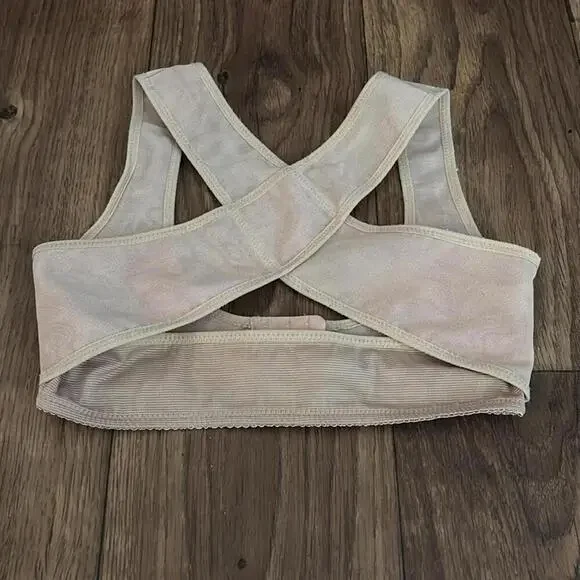 ✅Womens posture correctors and shapewear top open bust cross back - Picture 3 of 9
